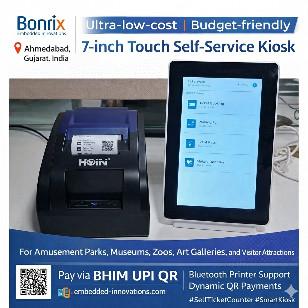 7-Inch Self Service Kiosk– Smart Device