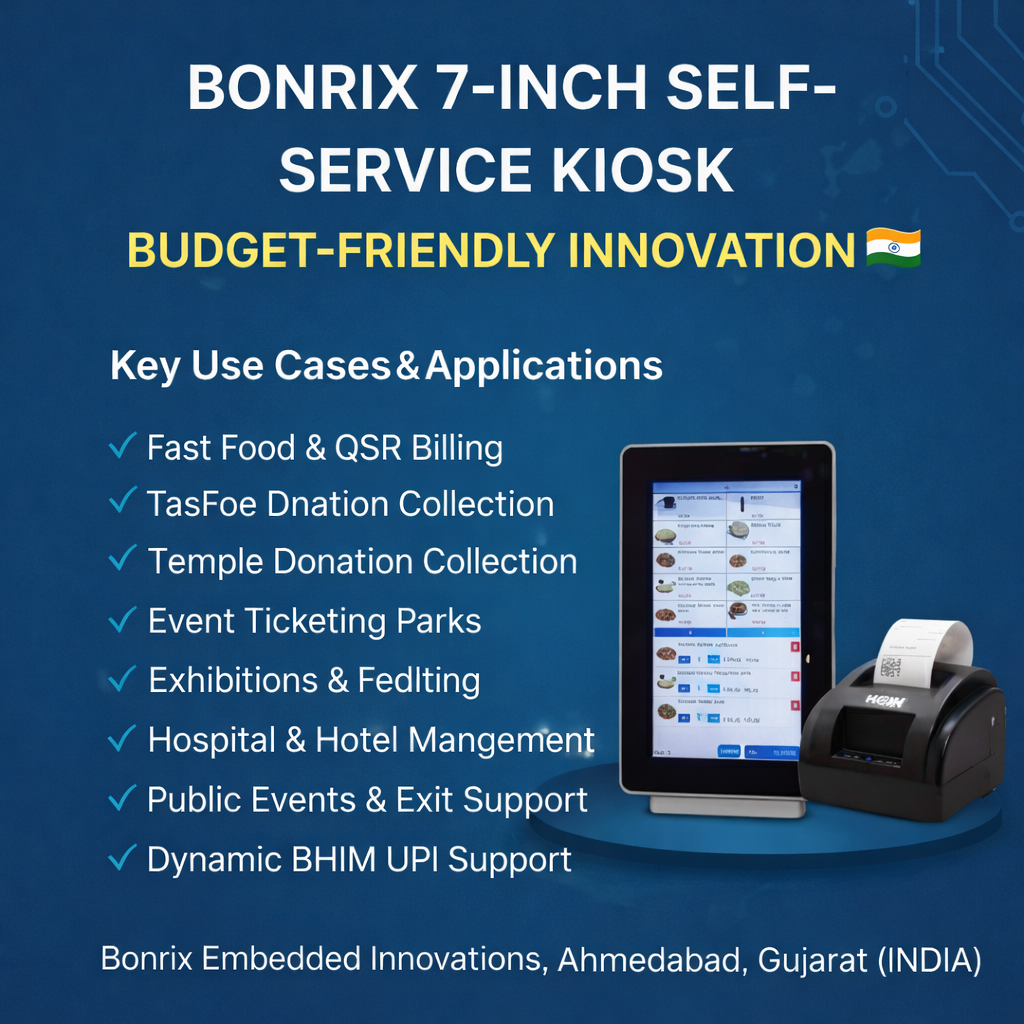 7-Inch Self Service Kiosk– Smart Device