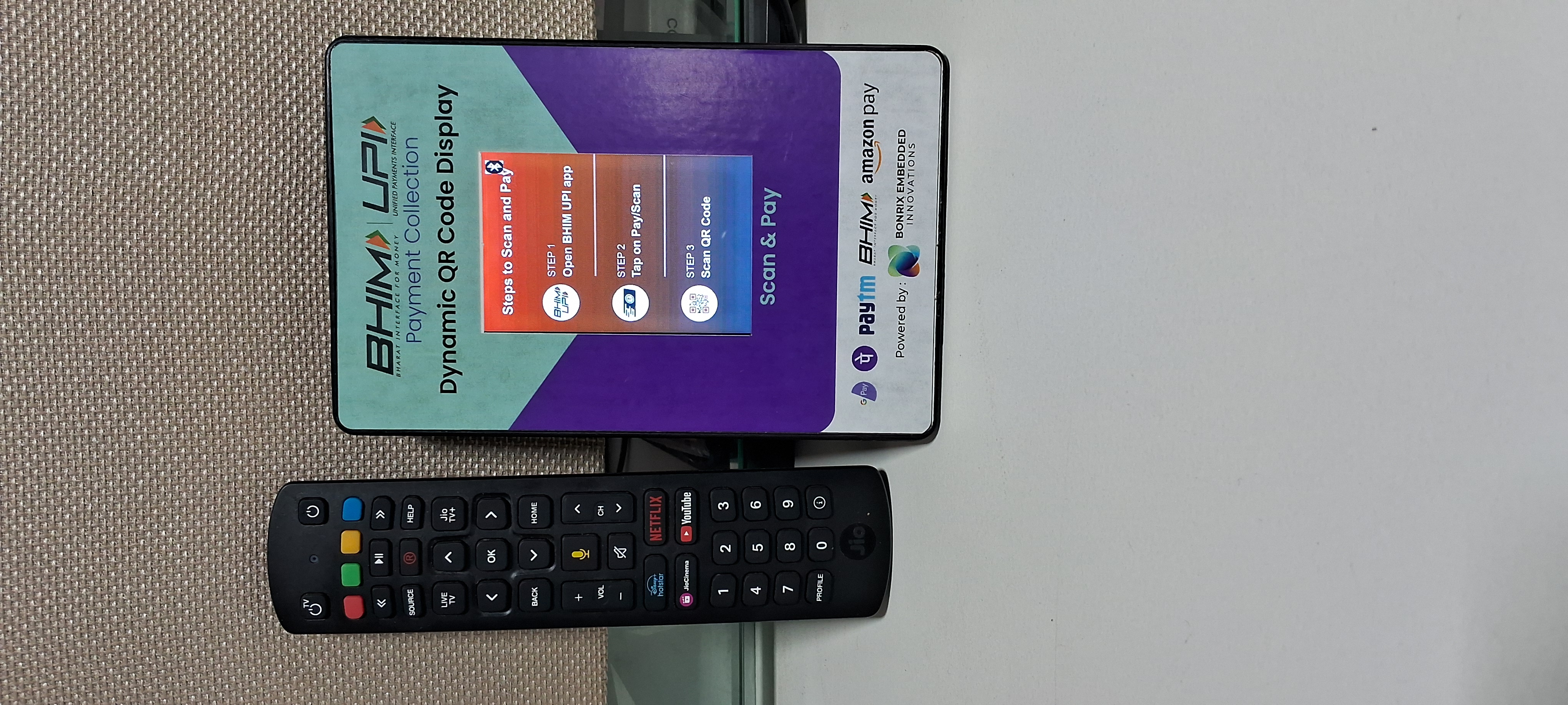 Bonrix DQR-111 with Bluetooth Remote Control