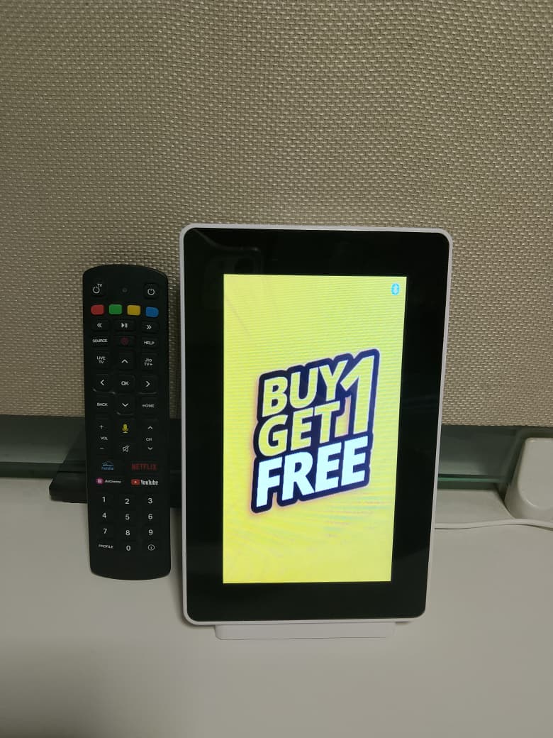 Bonrix 7-Inch with Bluetooth Remote Control style=