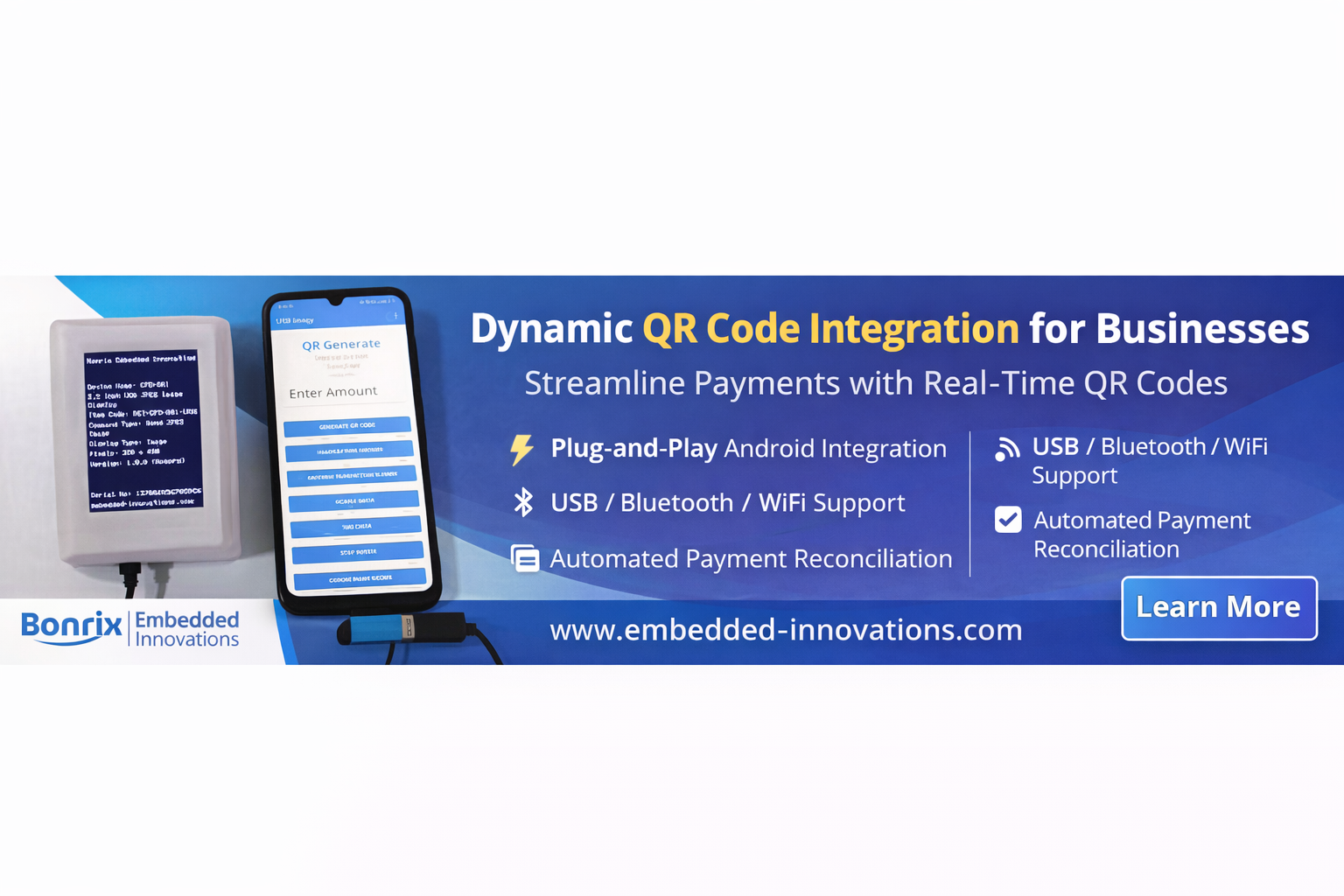 Modern Smart Retail Payment Terminal