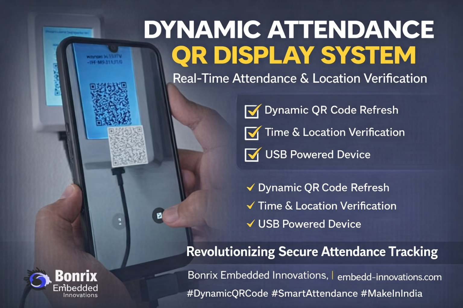 Dynamic QR Attendance System: Revolutionizing Real-Time Tracking & Location Verification
