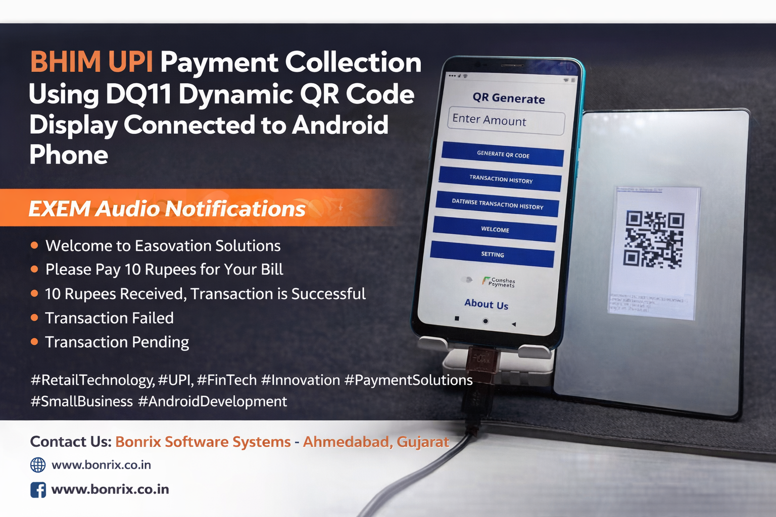 Modern Smart Retail Payment Terminal