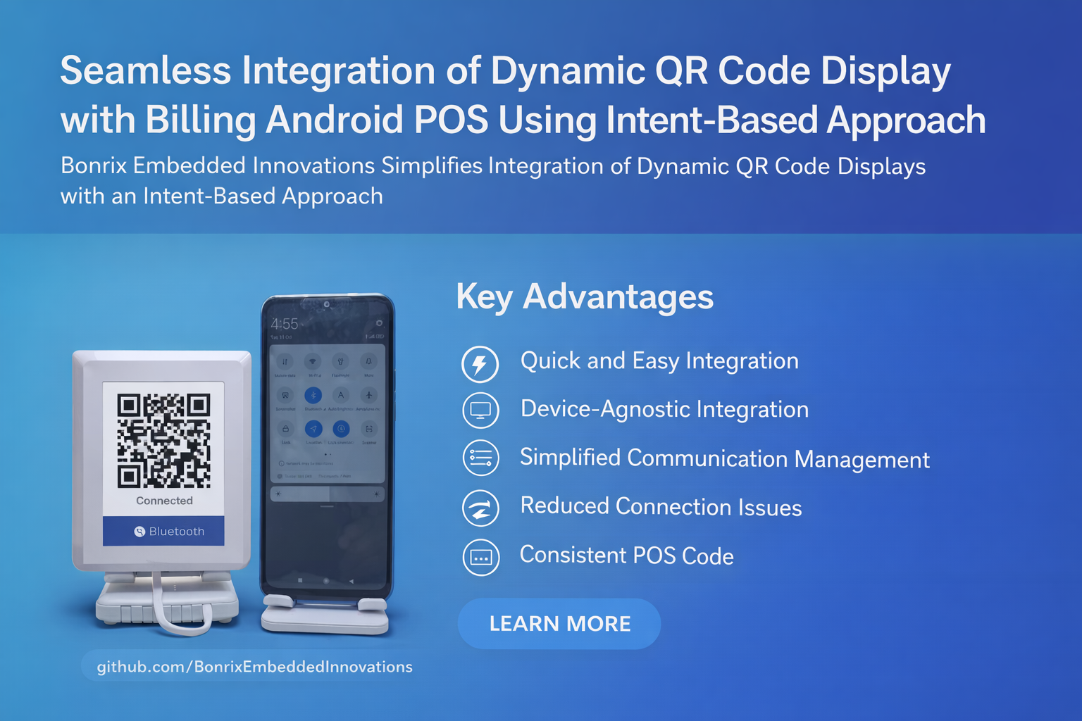 Modern Smart Retail Payment Terminal