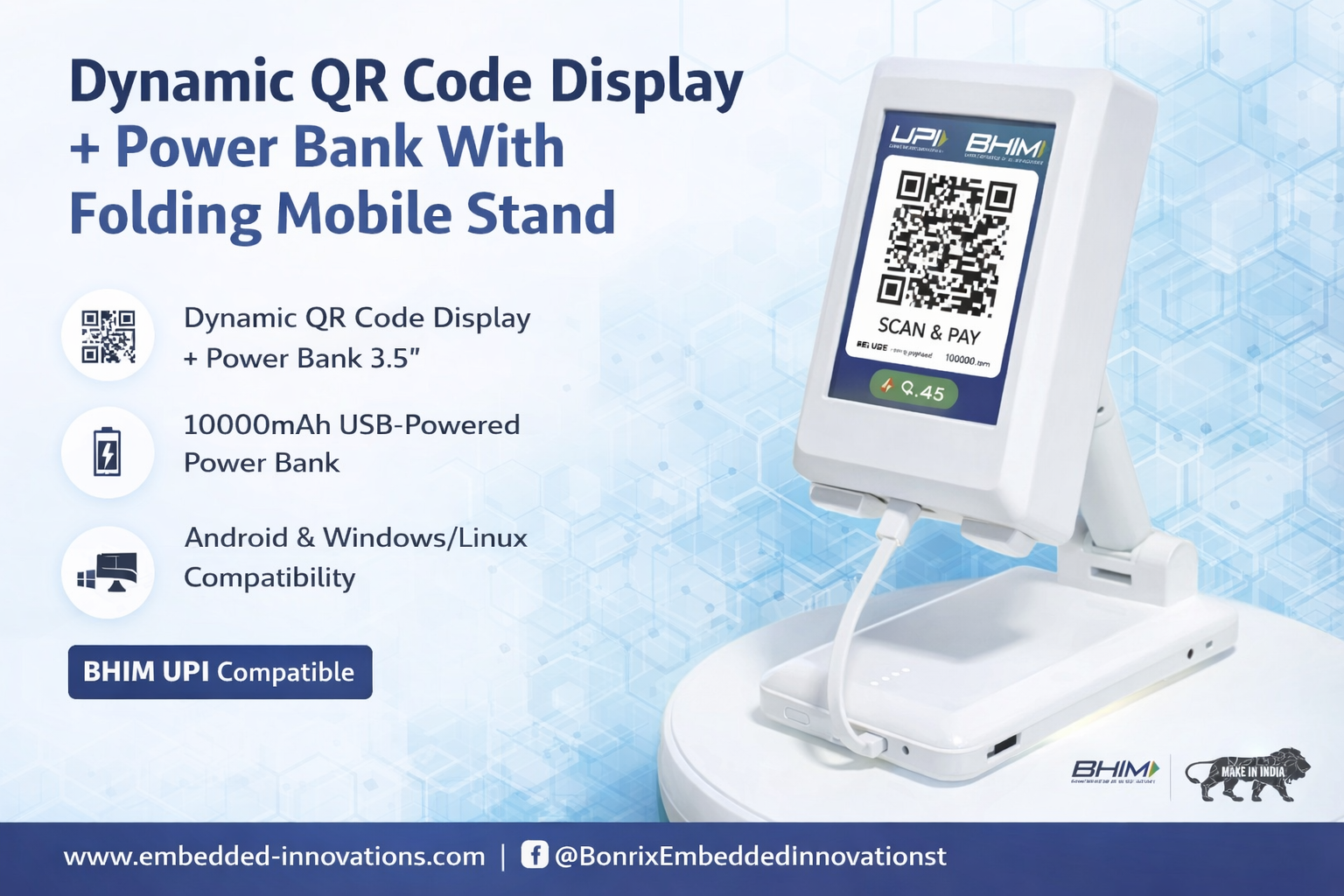 Modern Smart Retail Payment Terminal