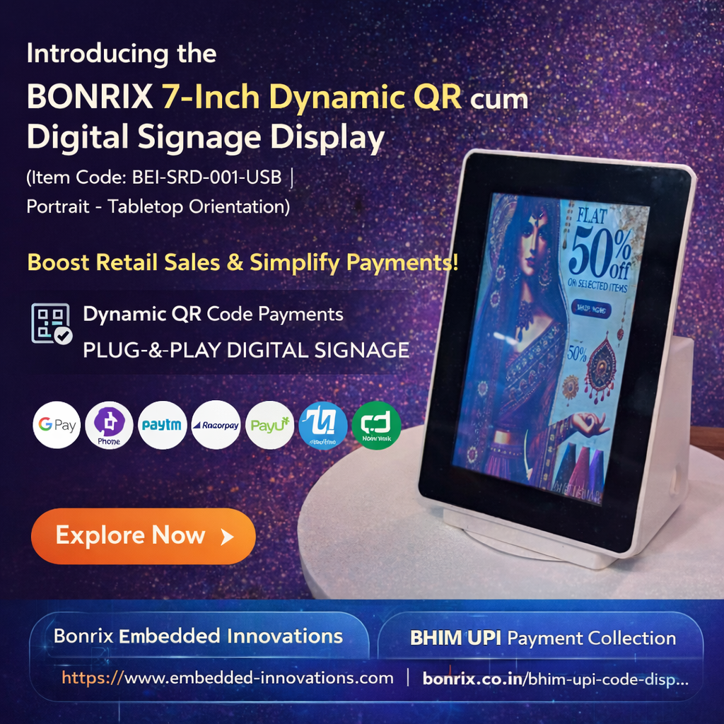 Modern Smart Retail Payment Terminal