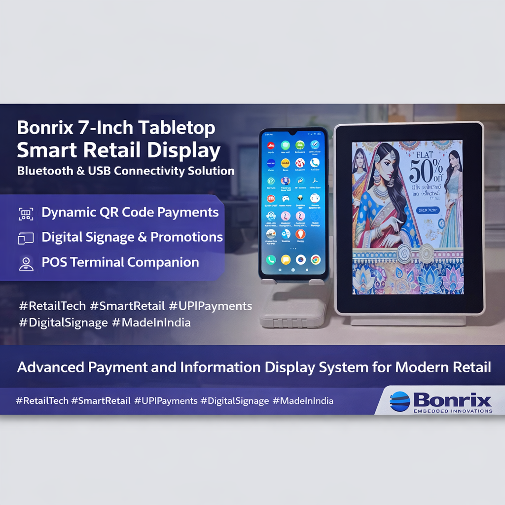 Modern Smart Retail Payment Terminal