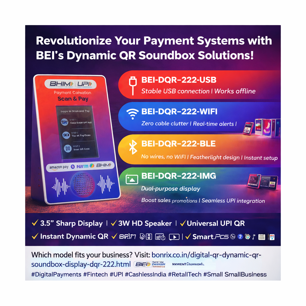 Modern Smart Retail Payment Terminal