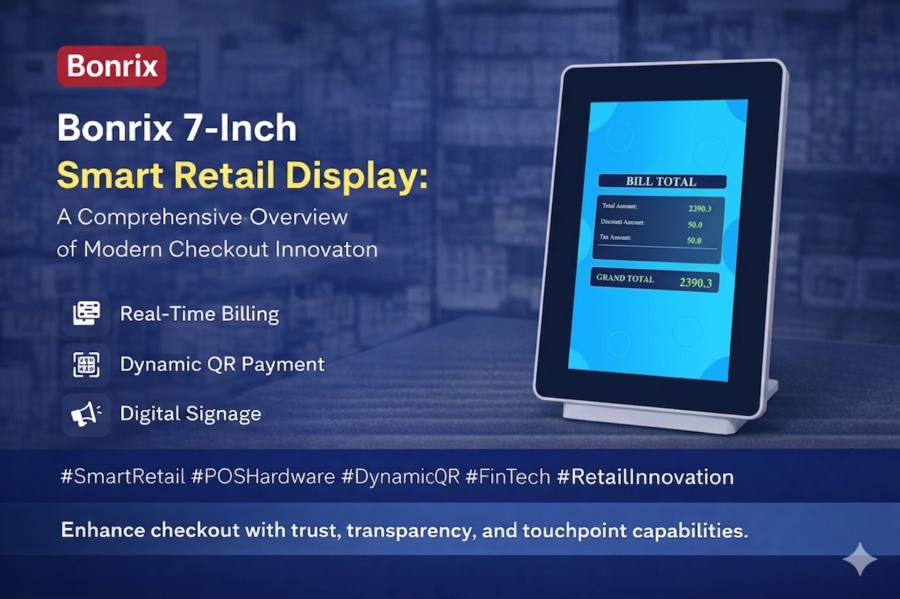 Modern Smart Retail Payment Terminal