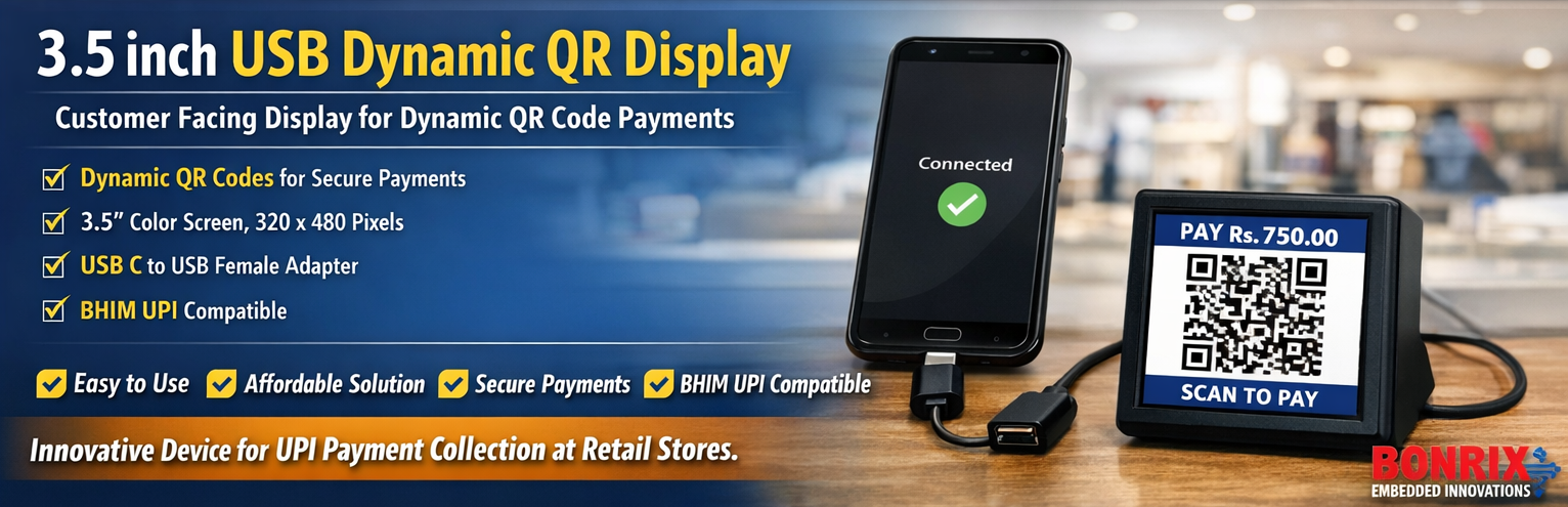Modern Smart Retail Payment Terminal
