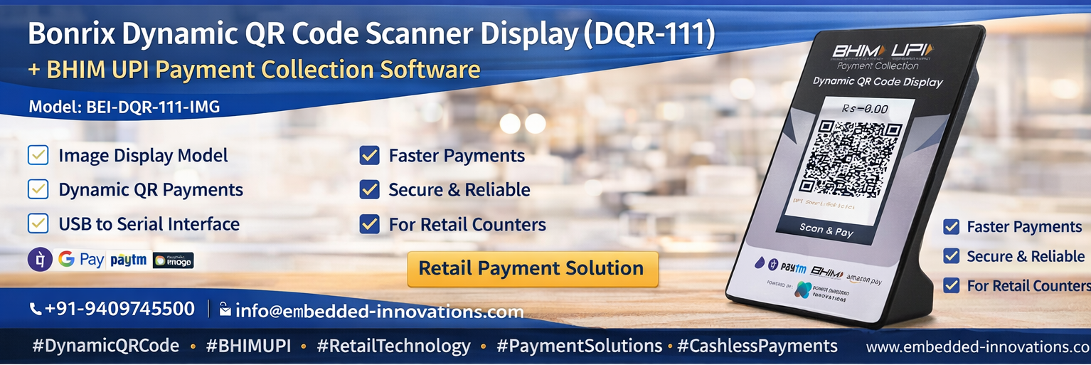 Modern Smart Retail Payment Terminal