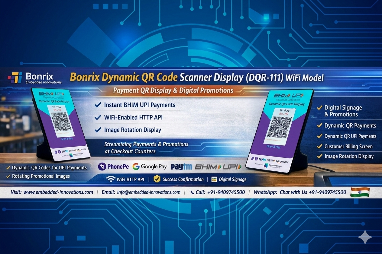 Modern Smart Retail Payment Terminal