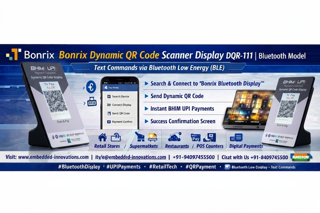 Modern Smart Retail Payment Terminal