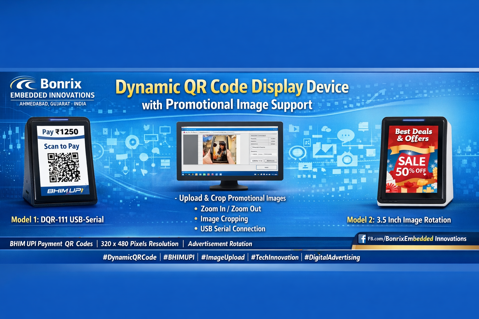 Modern Smart Retail Payment Terminal