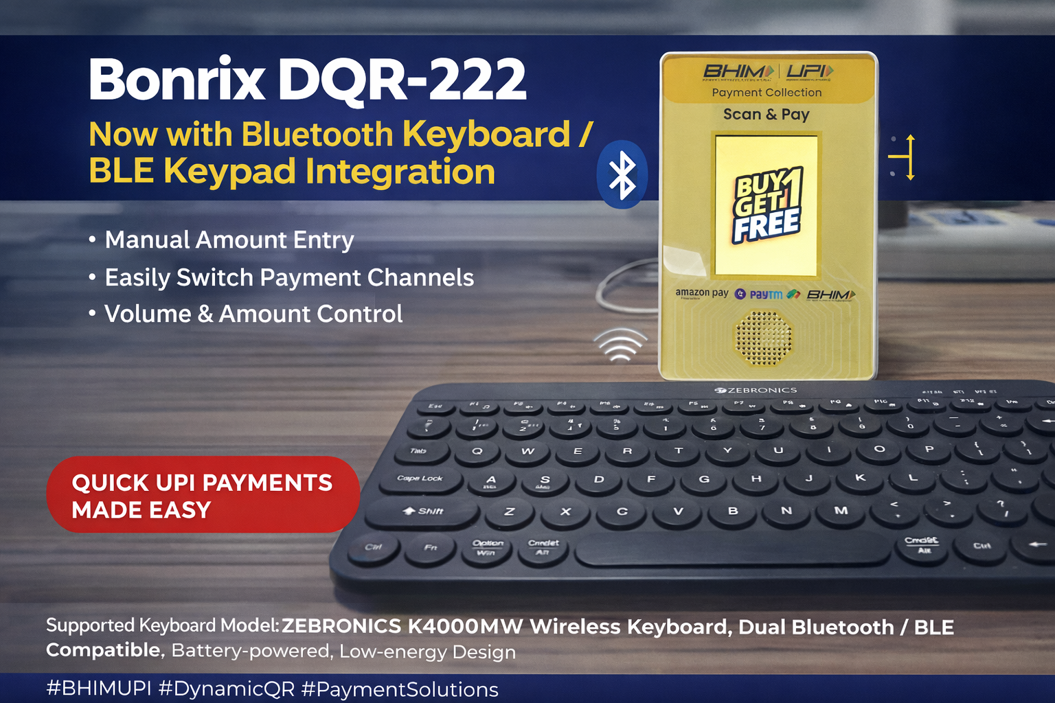 Modern Smart Retail Payment Terminal