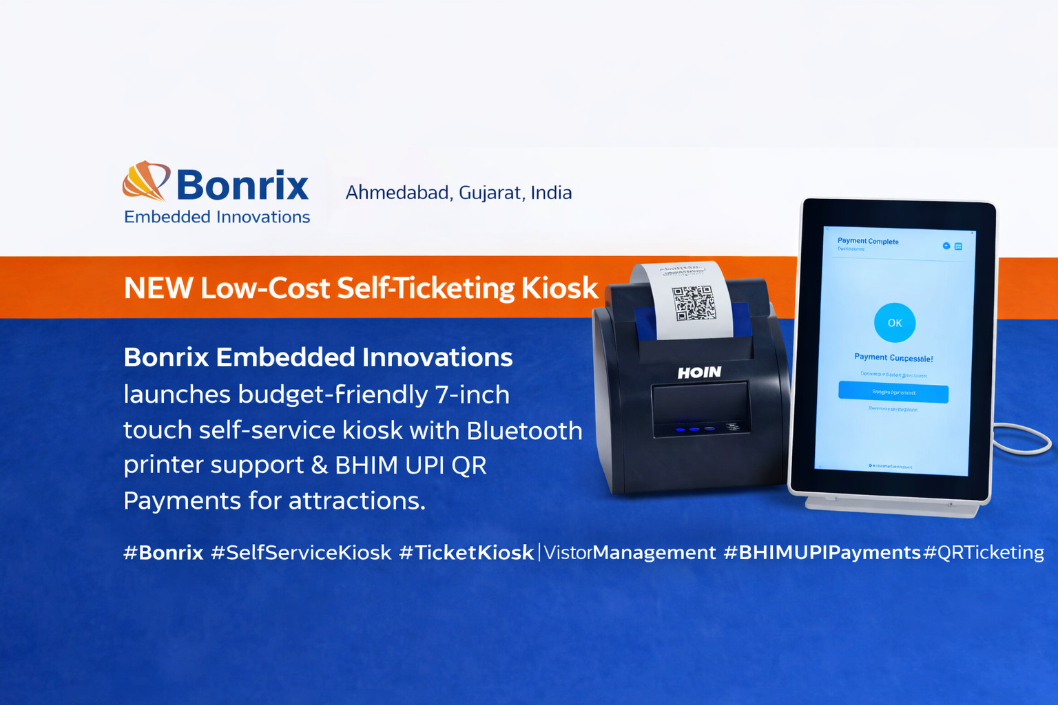 Modern Smart Retail Payment Terminal