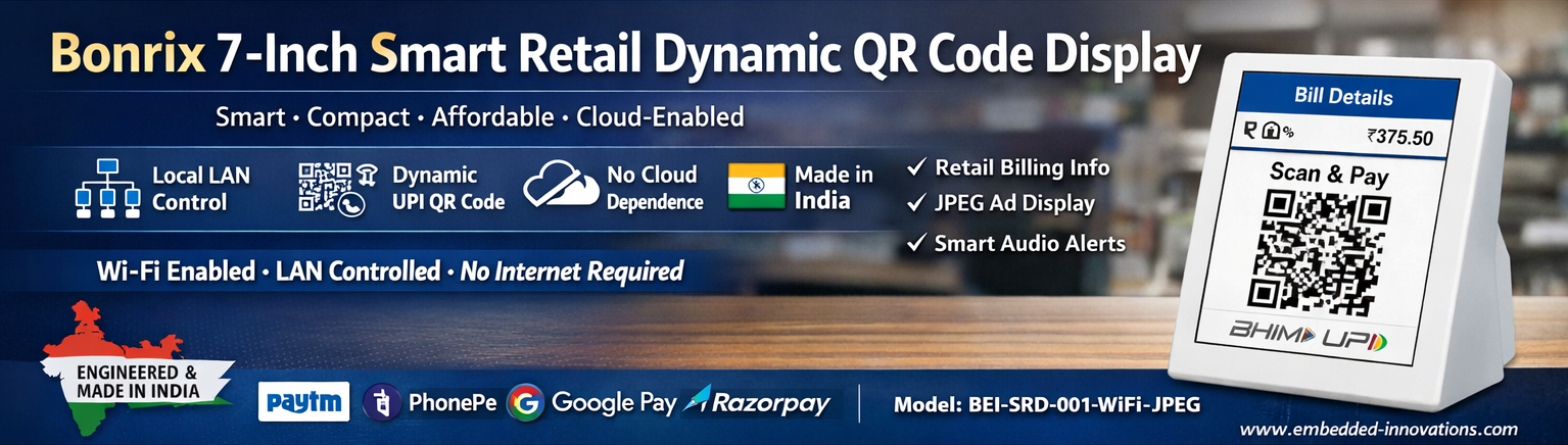 Modern Smart Retail Payment Terminal