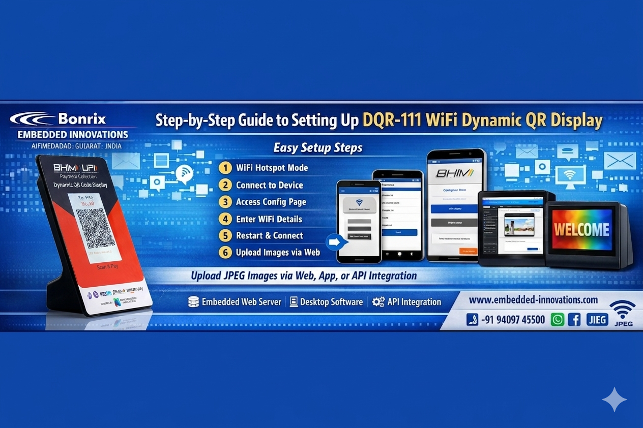 Modern Smart Retail Payment Terminal