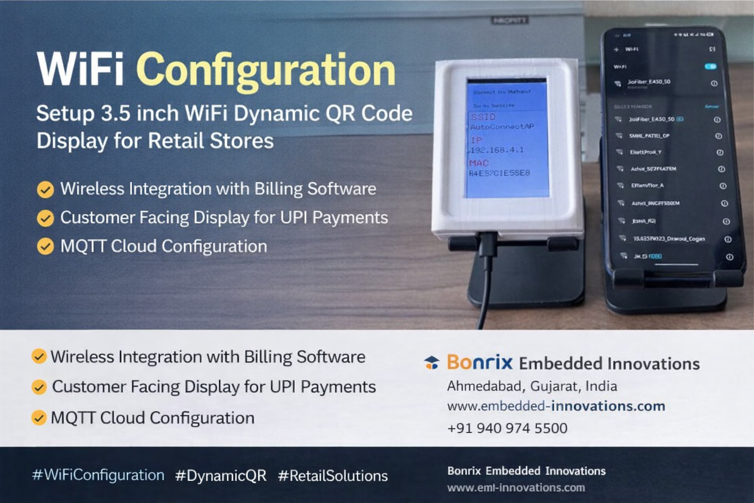 Modern Smart Retail Payment Terminal