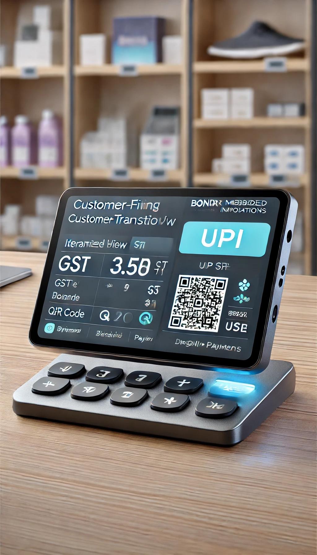 Customer Facing Calculator Display Screen