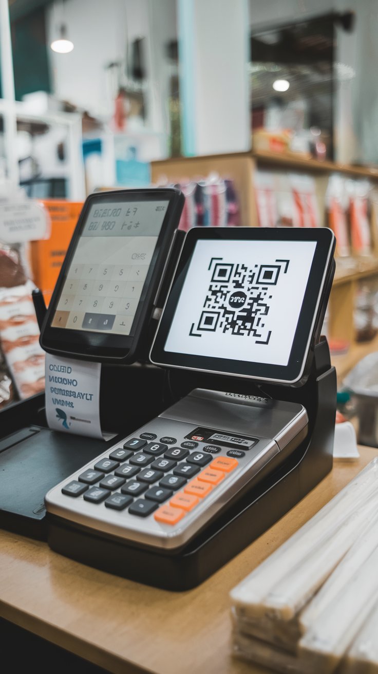 Bonrix Smart Calculator AndroidApp with Dynamic QR Code Display