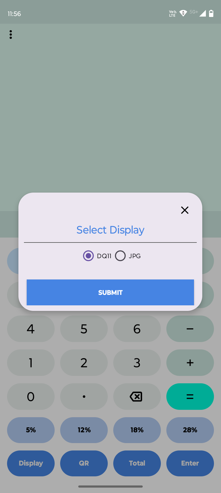 Bonrix Smart Calculator AndroidApp with Dynamic QR Code Display
