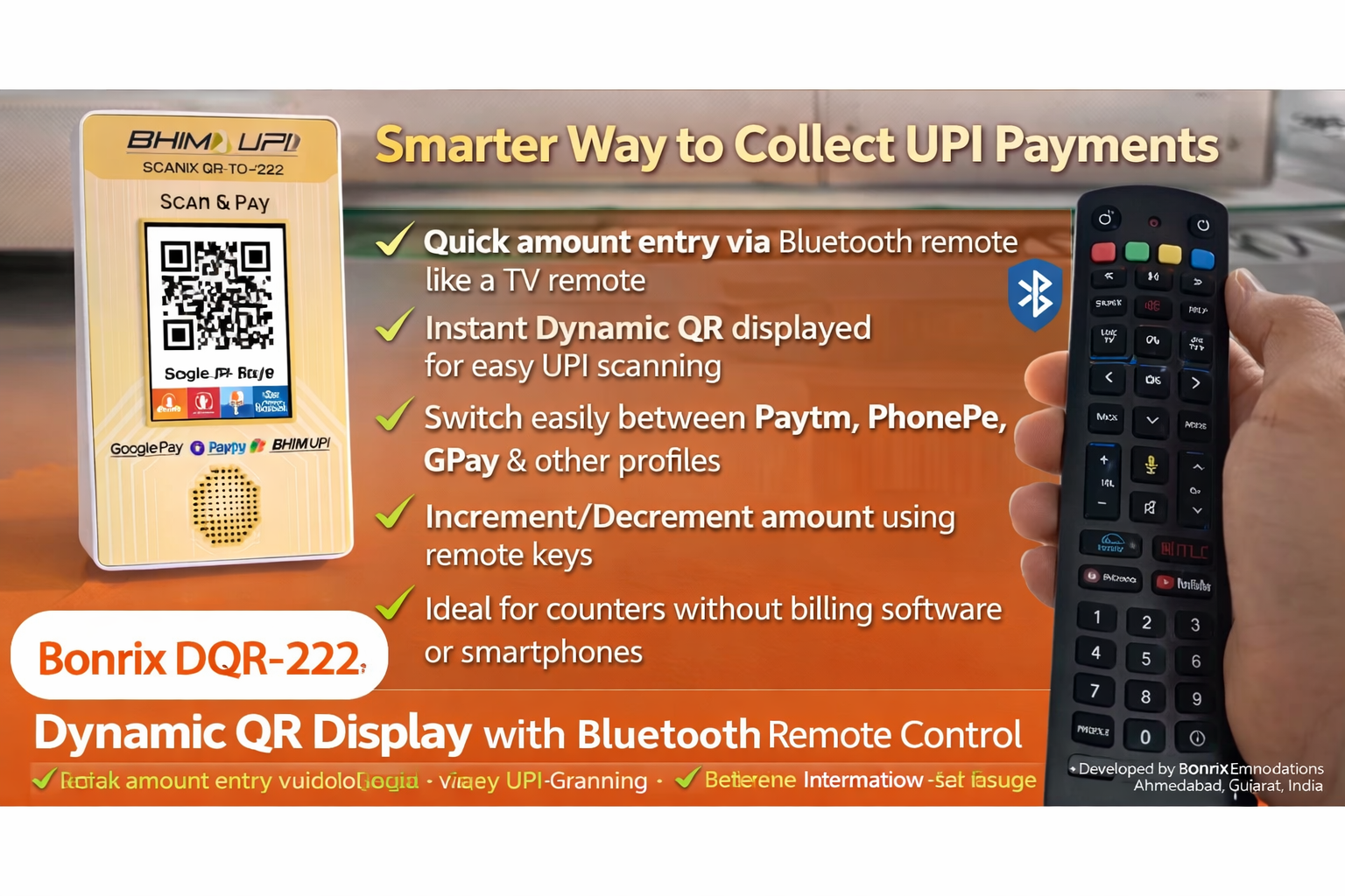 Modern Smart Retail Payment Terminal