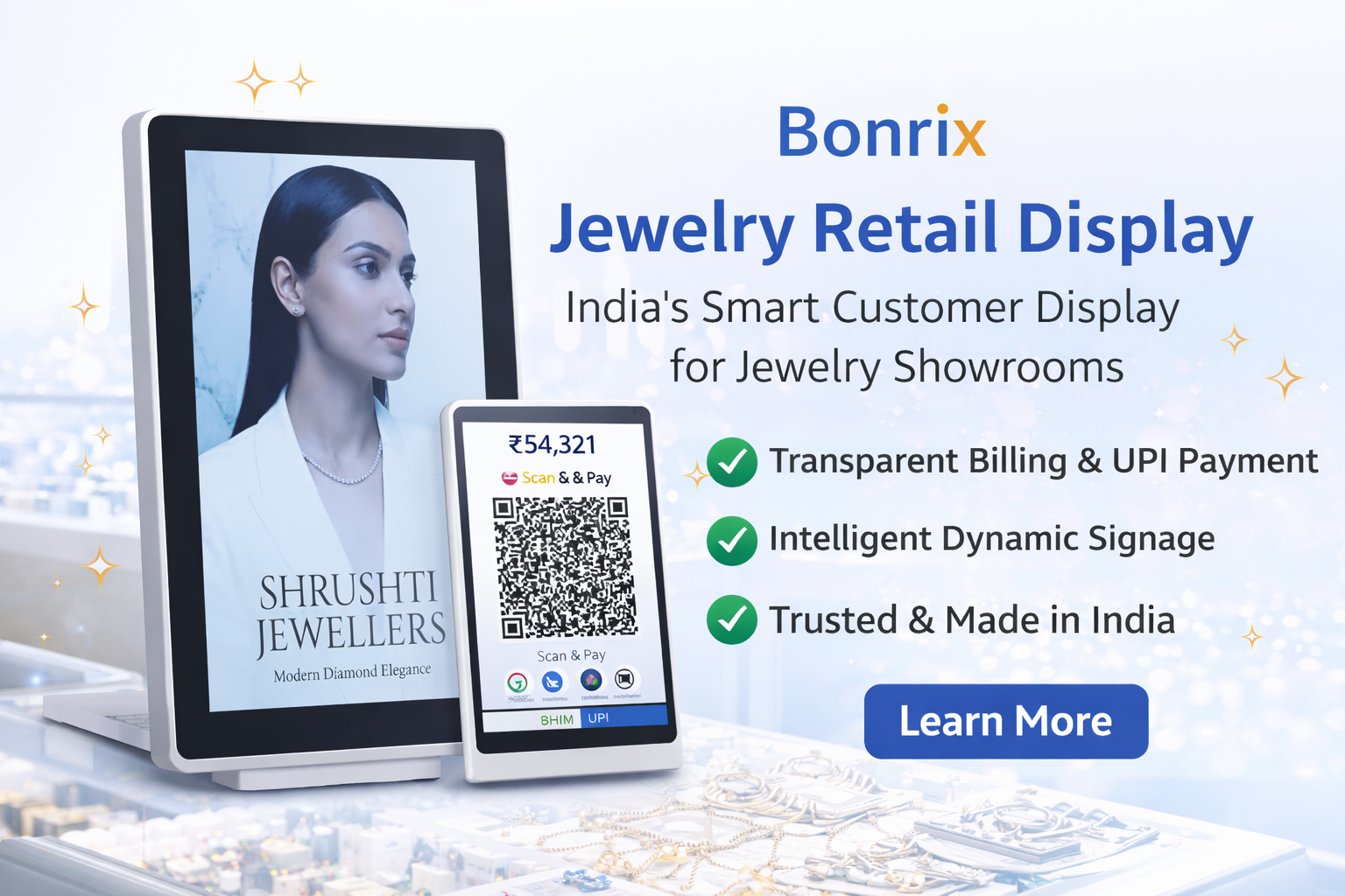 Modern Smart Retail Payment Terminal